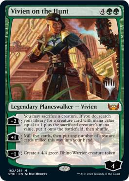 Vivien on the Hunt 162 (Promo Pack: Streets of New Capenna)  | Good Games Adelaide SA