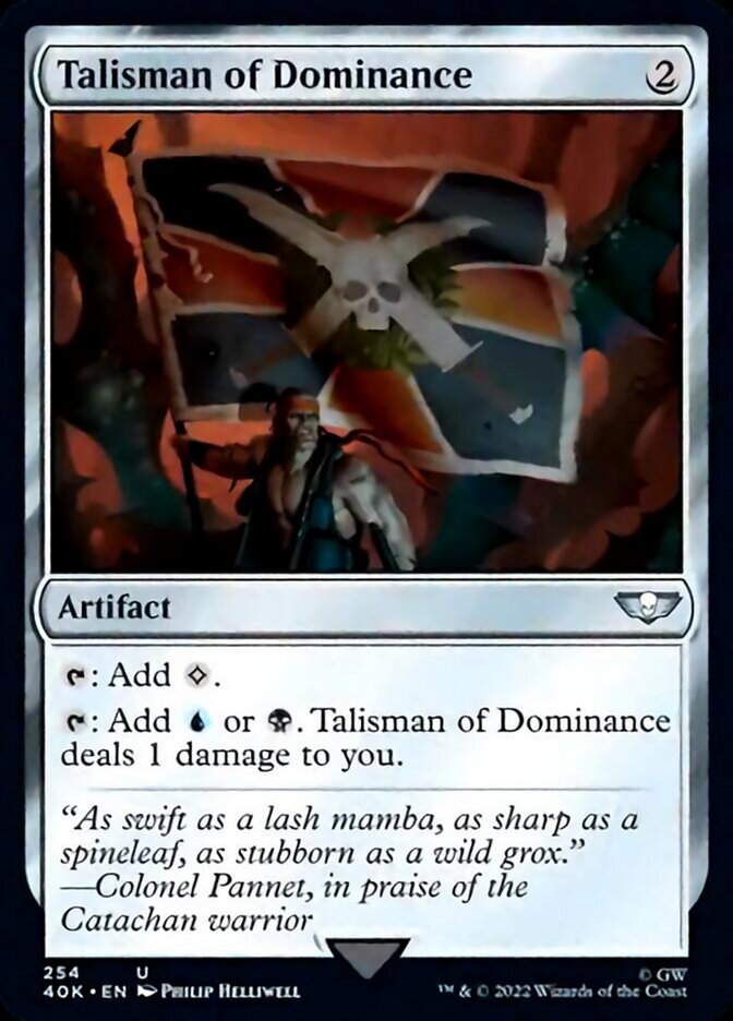 Talisman of Dominance (254) [Universes Beyond: Warhammer 40,000] | Good Games Adelaide SA