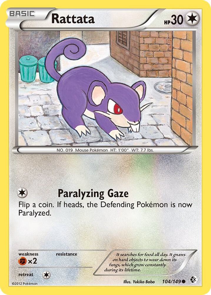 Rattata 104/149 (Boundaries Crossed)  | Good Games Adelaide SA