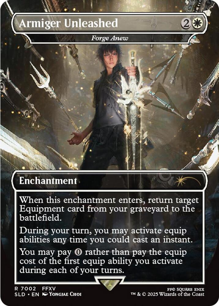 Armiger Unleashed Forge Anew 7002 (Secret Lair Drop Series)  | Good Games Adelaide SA