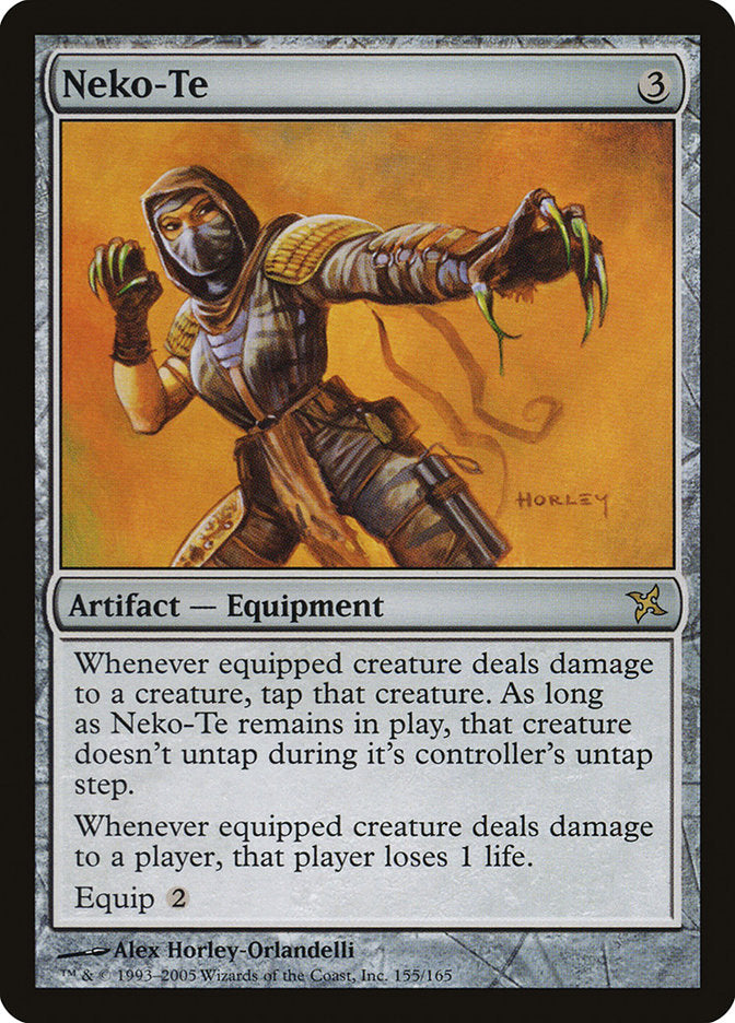 Neko-Te 155 (Betrayers of Kamigawa)  - Foil | Good Games Adelaide SA