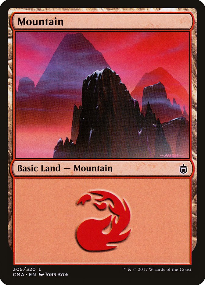 Mountain (305) [Commander Anthology] | Good Games Adelaide SA