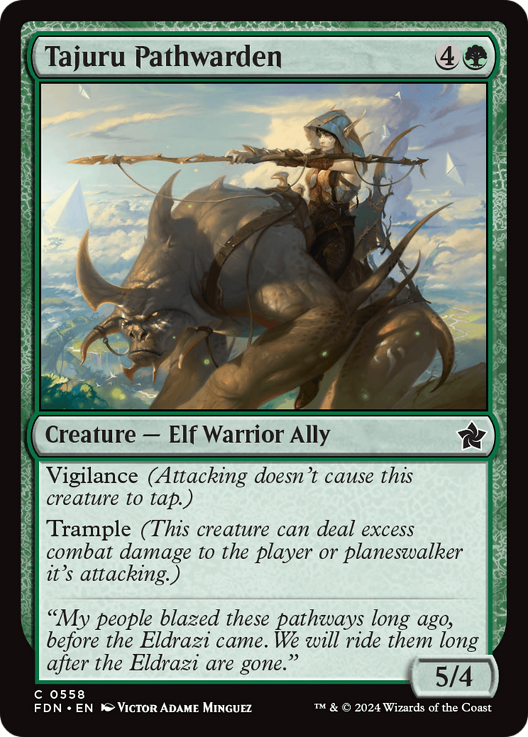 Tajuru Pathwarden [Foundations] | Good Games Adelaide SA