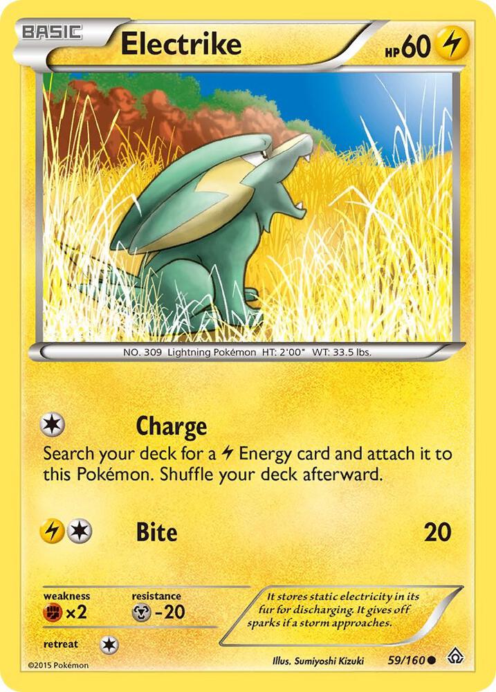 Electrike 59/160 (XY - Primal Clash)  | Good Games Adelaide SA