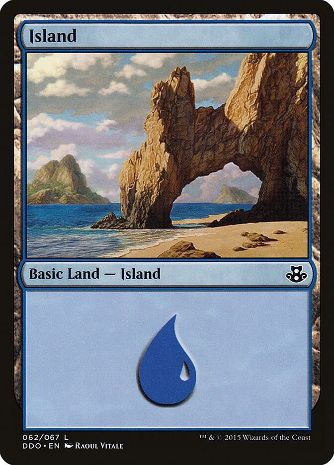 Island 062 62 (Duel Decks: Elspeth vs. Kiora)  | Good Games Adelaide SA