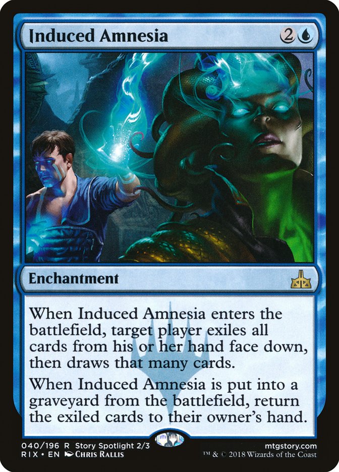 Induced Amnesia 40 (Rivals of Ixalan)  | Good Games Adelaide SA