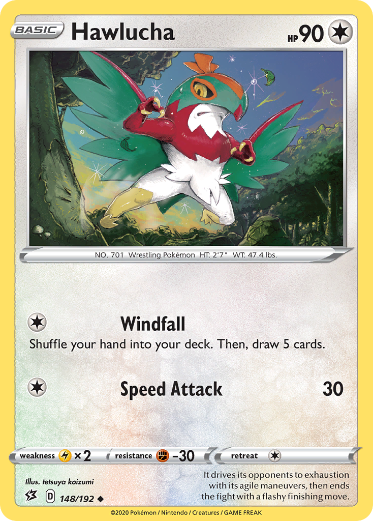 Hawlucha (148/192) [Sword & Shield: Rebel Clash] | Good Games Adelaide SA