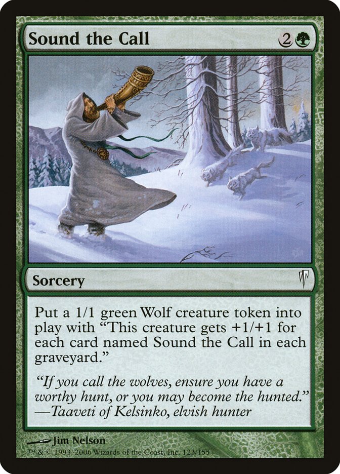 Sound the Call 123 (Coldsnap)  - Foil | Good Games Adelaide SA