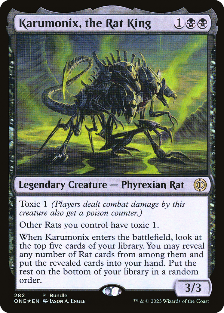 Karumonix, the Rat King (Bundle) [Phyrexia: All Will Be One] | Good Games Adelaide SA