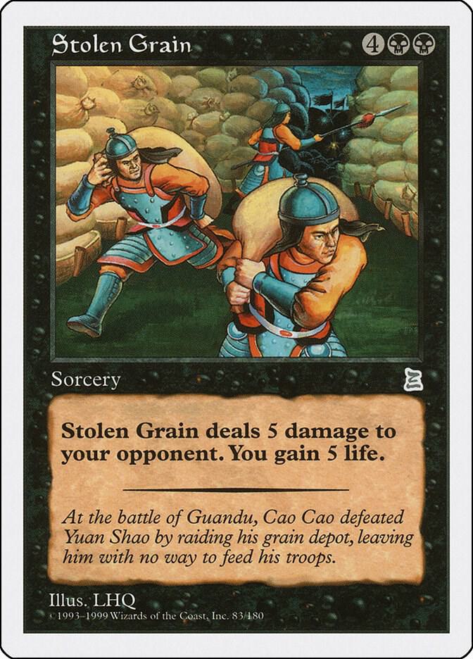 Stolen Grain 83 (Portal Three Kingdoms)  | Good Games Adelaide SA