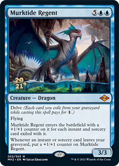Murktide Regent 52 (Prerelease Cards)  - Foil | Good Games Adelaide SA