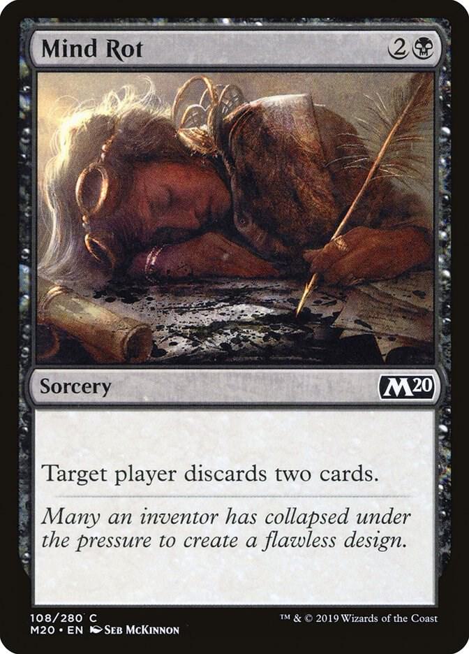 Mind Rot 108 (Core Set 2020)  | Good Games Adelaide SA