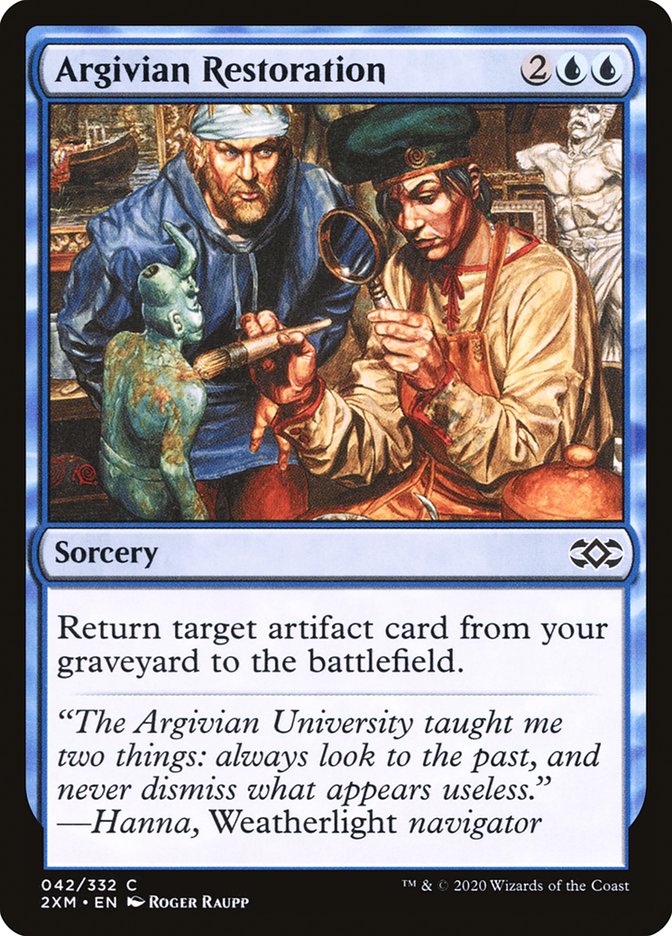 Argivian Restoration [Double Masters] | Good Games Adelaide SA