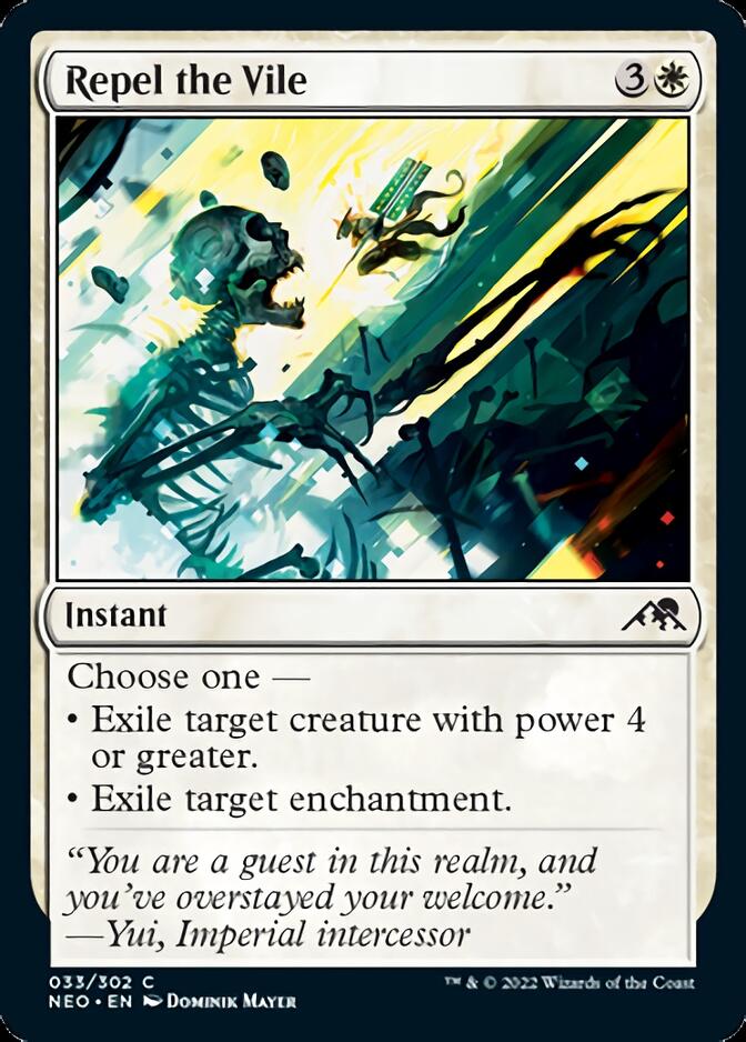 Repel the Vile [Kamigawa: Neon Dynasty] | Good Games Adelaide SA