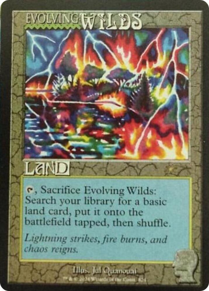 Evolving Wilds Rainbow Foil 824 (Secret Lair Drop Series)  - Foil | Good Games Adelaide SA