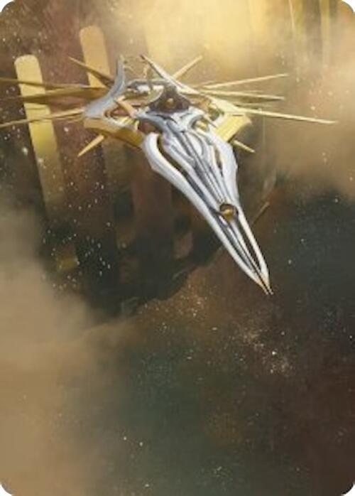 Dawnsire Sunstar Dreadnought Art Card 27 (Art Series: Edge of Eternities)  | Good Games Adelaide SA