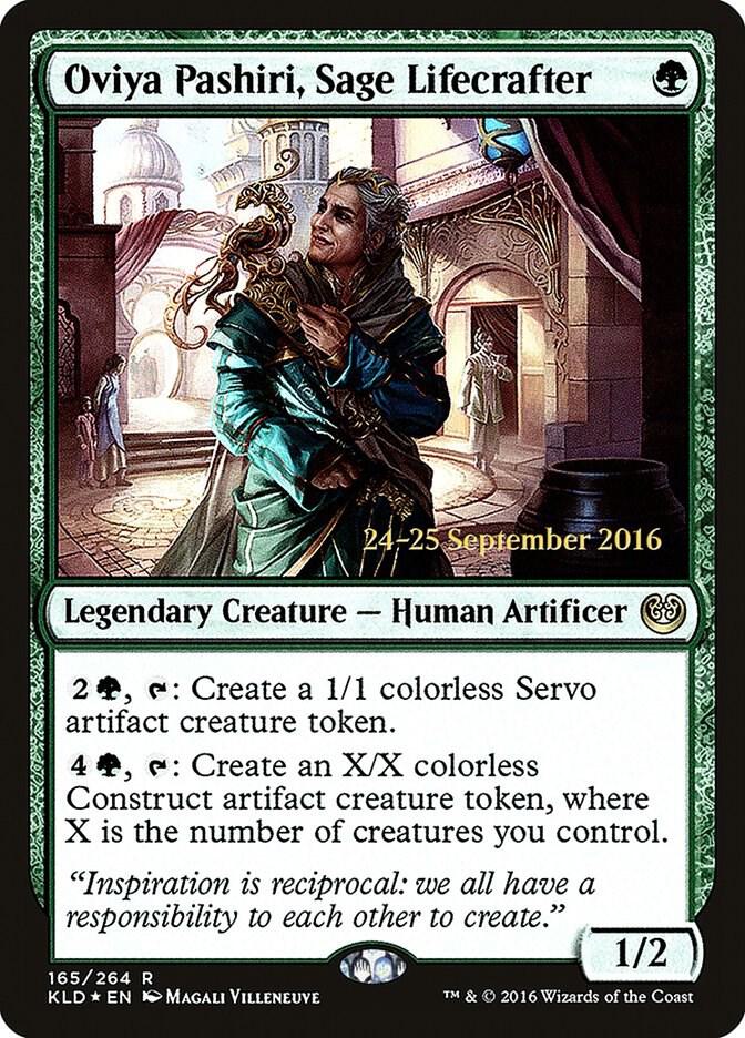 Oviya Pashiri Sage Lifecrafter 165 (Prerelease Cards)  - Foil | Good Games Adelaide SA