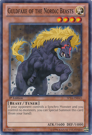 Guldfaxe of the Nordic Beasts [SP14-EN045] Starfoil Rare | Good Games Adelaide SA