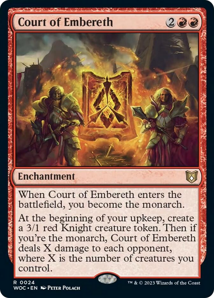 Court of Embereth [Wilds of Eldraine Commander] | Good Games Adelaide SA