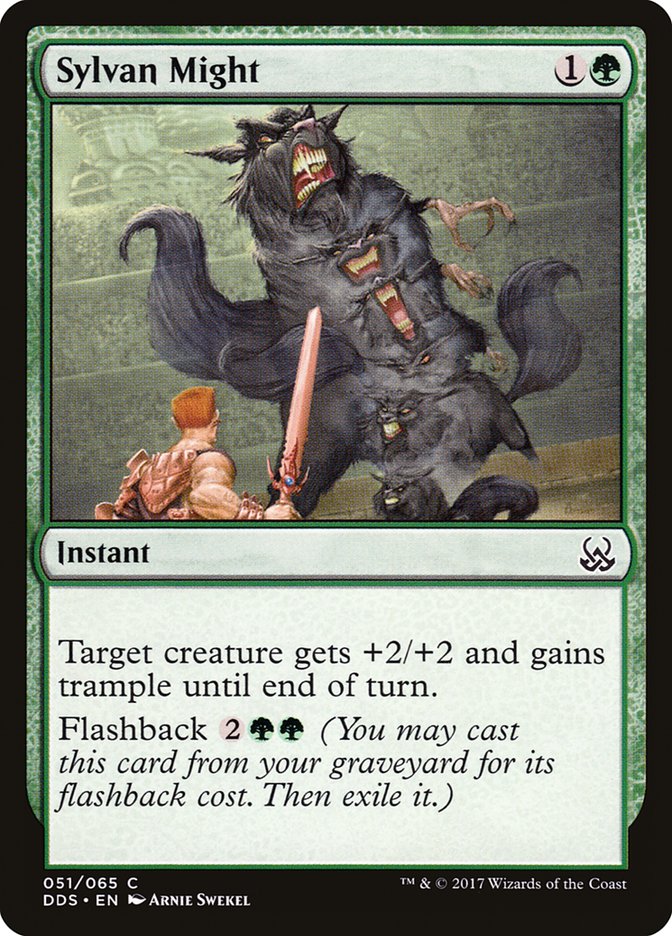 Sylvan Might [Duel Decks: Mind vs. Might] | Good Games Adelaide SA