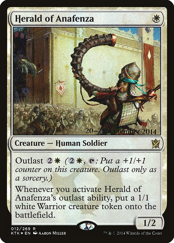 Herald of Anafenza [Khans of Tarkir Promos] | Good Games Adelaide SA