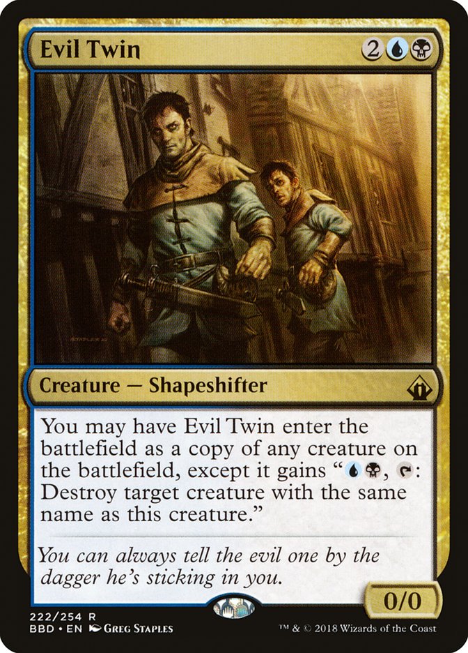 Evil Twin 222 (Battlebond)  - Foil | Good Games Adelaide SA