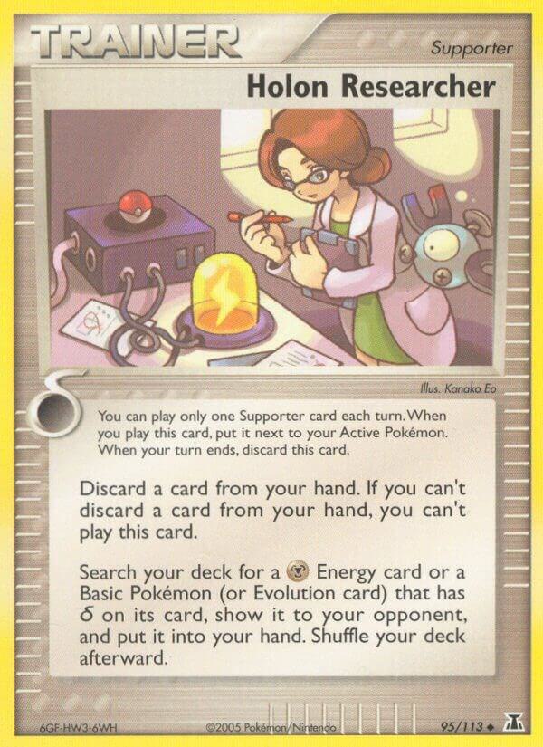Holon Researcher 95/113 (Delta Species)  - Reverse Holofoil | Good Games Adelaide SA
