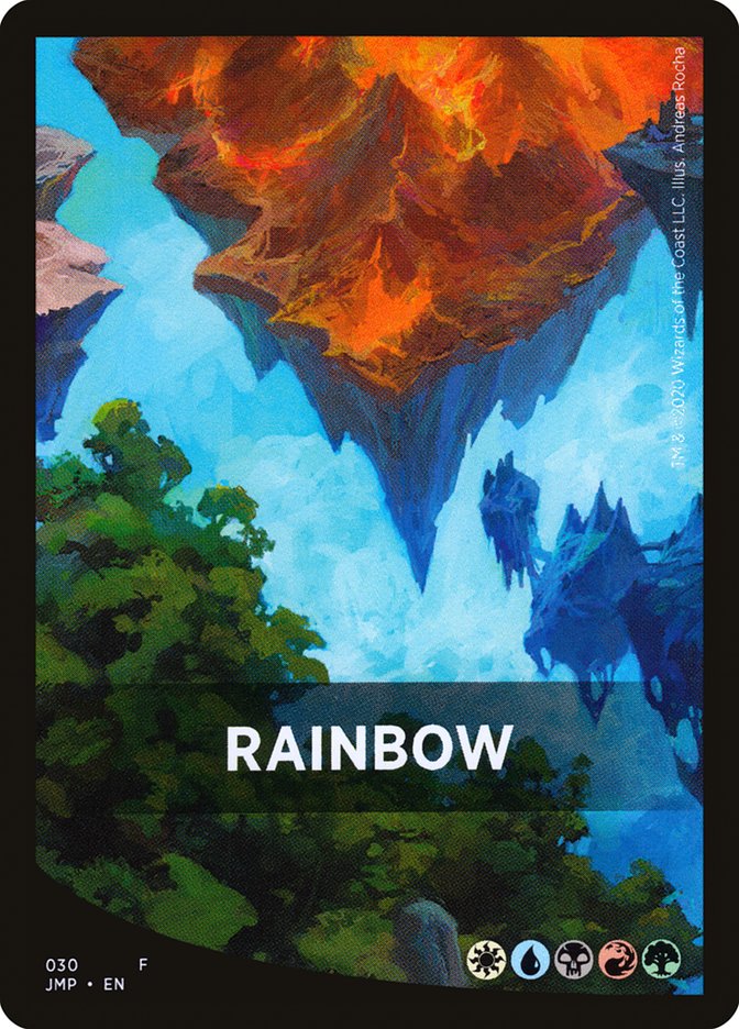 Rainbow Theme Card [Jumpstart Front Cards] | Good Games Adelaide SA