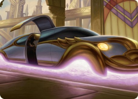 Mysterious Limousine Art Card [Streets of New Capenna Art Series] | Good Games Adelaide SA