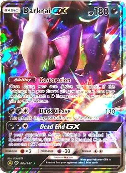 Darkrai GX 088a/147 (Alternate Art Promos)  - Holofoil | Good Games Adelaide SA