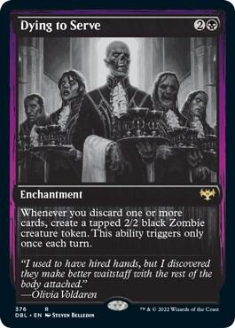 Dying to Serve 376 (Innistrad: Double Feature)  - Foil | Good Games Adelaide SA