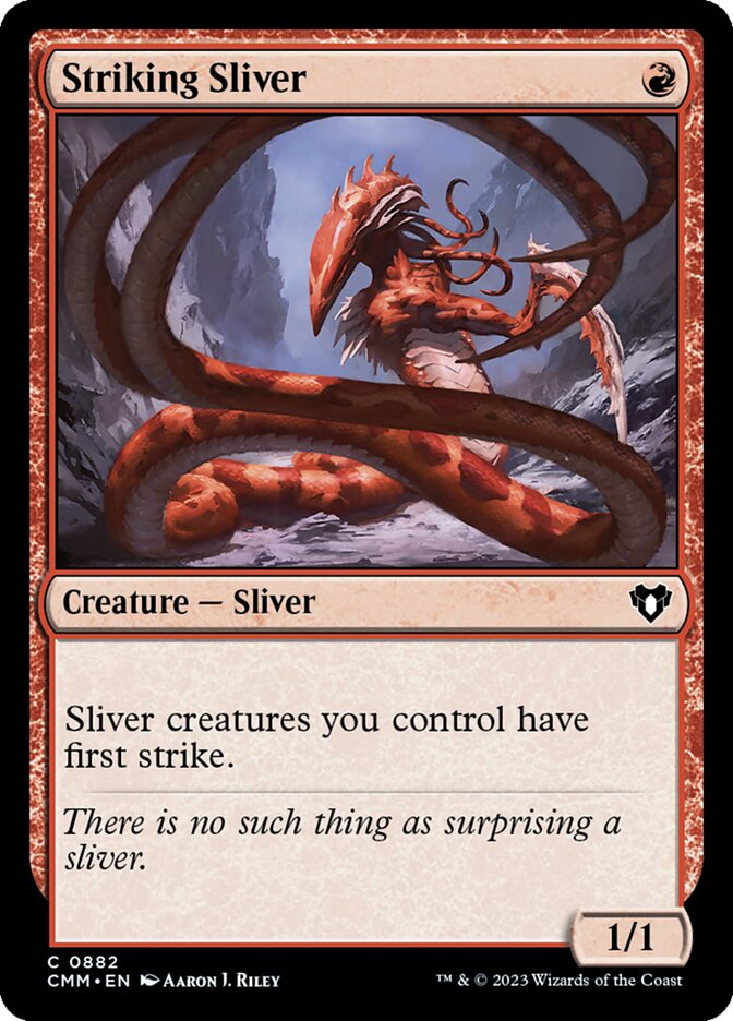 Striking Sliver 882 (Commander Masters)  | Good Games Adelaide SA