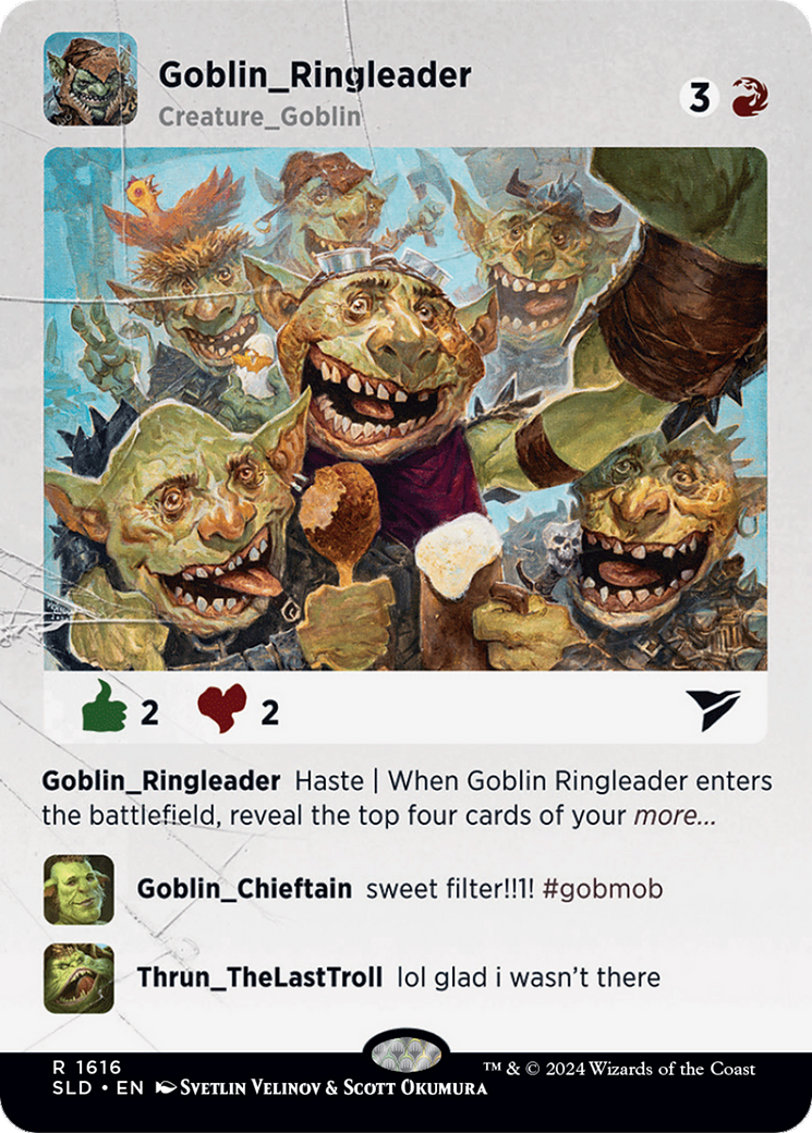 Goblin Ringleader [Secret Lair Drop Series] | Good Games Adelaide SA