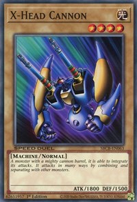 X-Head Cannon [SBCB-EN063] Common | Good Games Adelaide SA