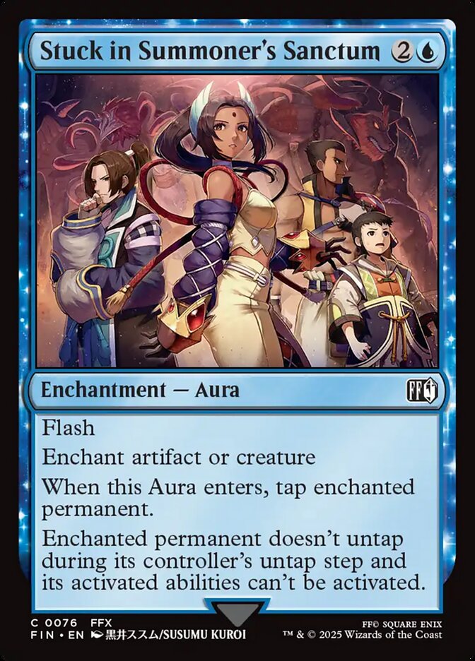 Stuck in Summoner's Sanctum 76 (FINAL FANTASY)  - Foil | Good Games Adelaide SA