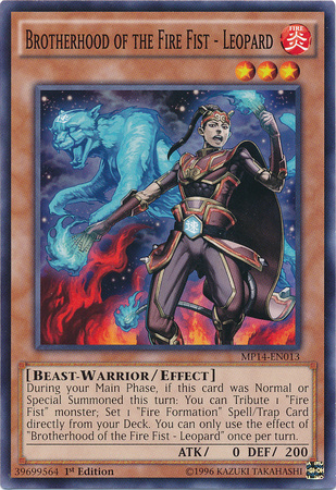 Brotherhood of the Fire Fist - Leopard [MP14-EN013] Common | Good Games Adelaide SA