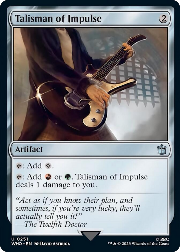 Talisman of Impulse [Doctor Who] | Good Games Adelaide SA