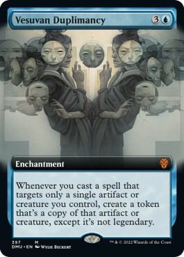 Vesuvan Duplimancy Extended Art 397 (Dominaria United)  - Foil | Good Games Adelaide SA