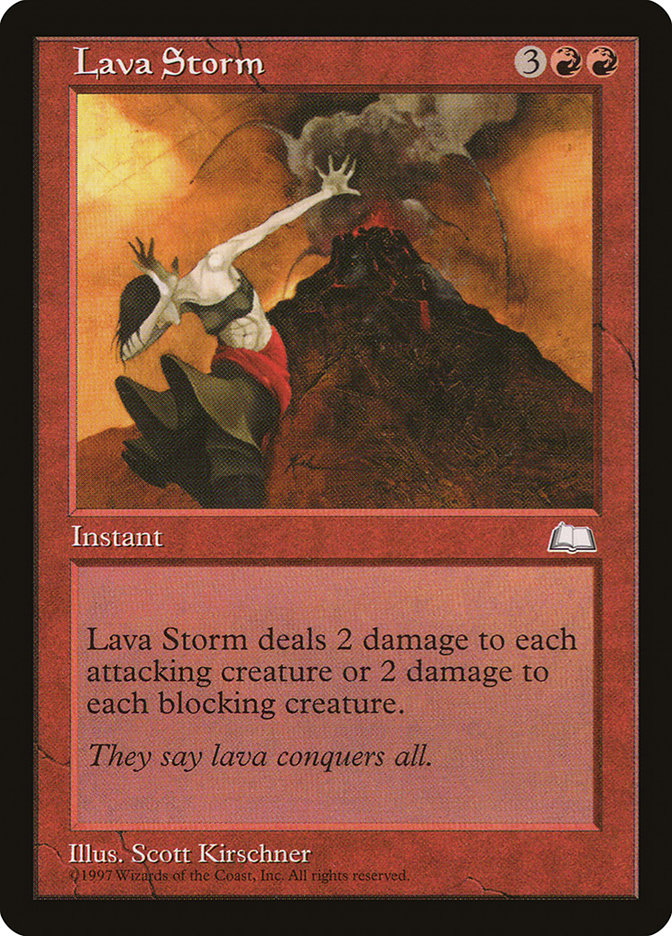 Lava Storm  (Weatherlight)  | Good Games Adelaide SA