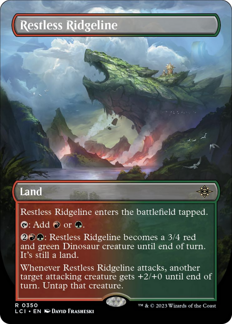 Restless Ridgeline (Borderless) [The Lost Caverns of Ixalan] | Good Games Adelaide SA