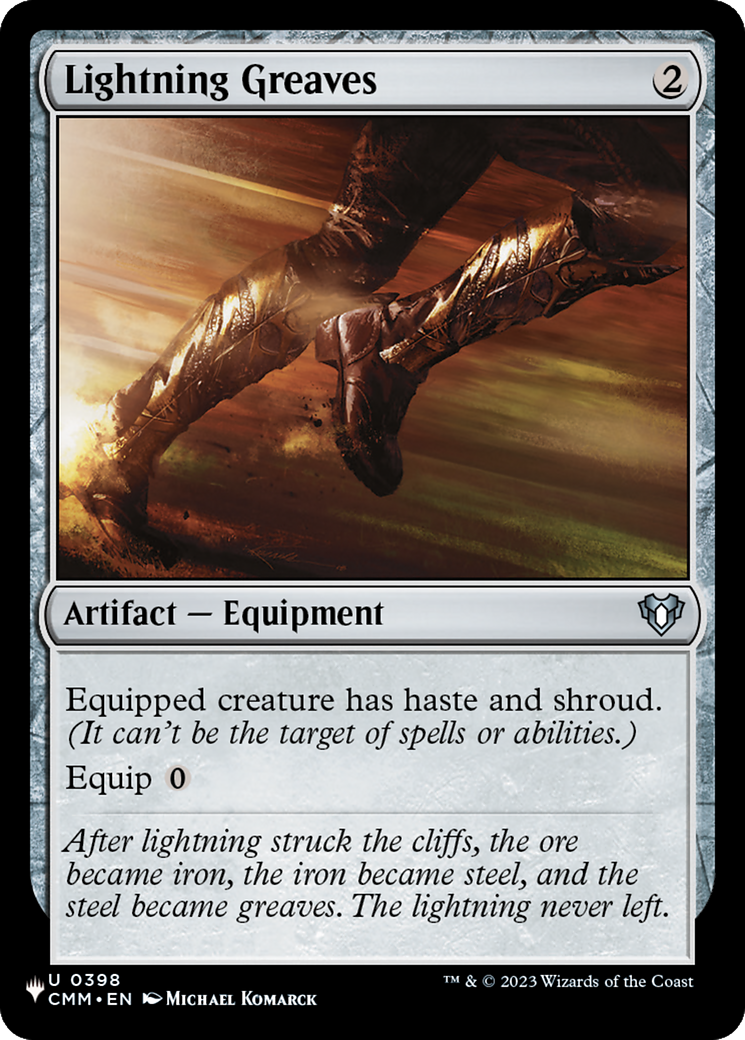 Lightning Greaves (CMM) [The List] | Good Games Adelaide SA