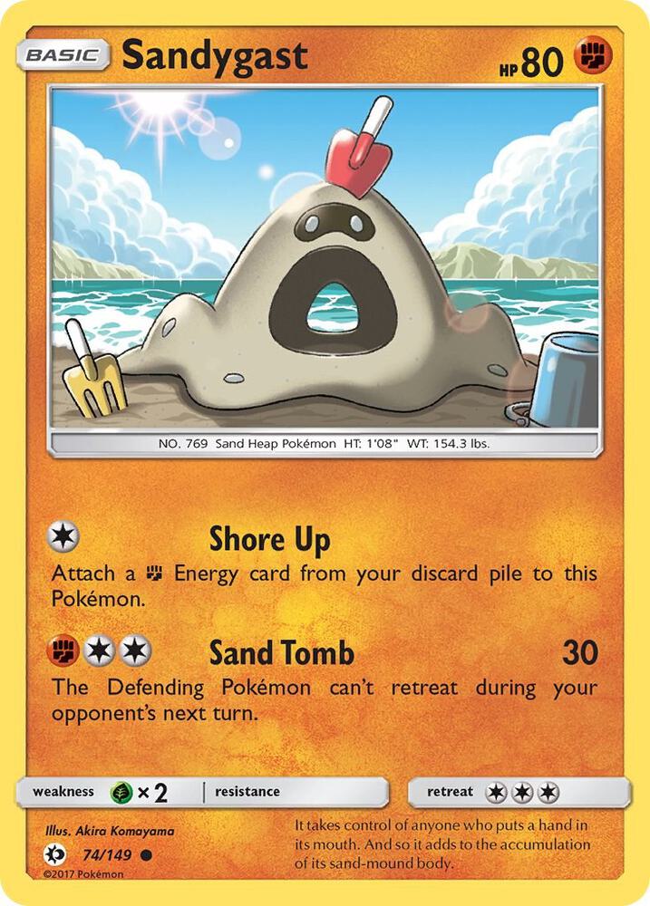 Sandygast 74/149 (SM Base Set)  | Good Games Adelaide SA