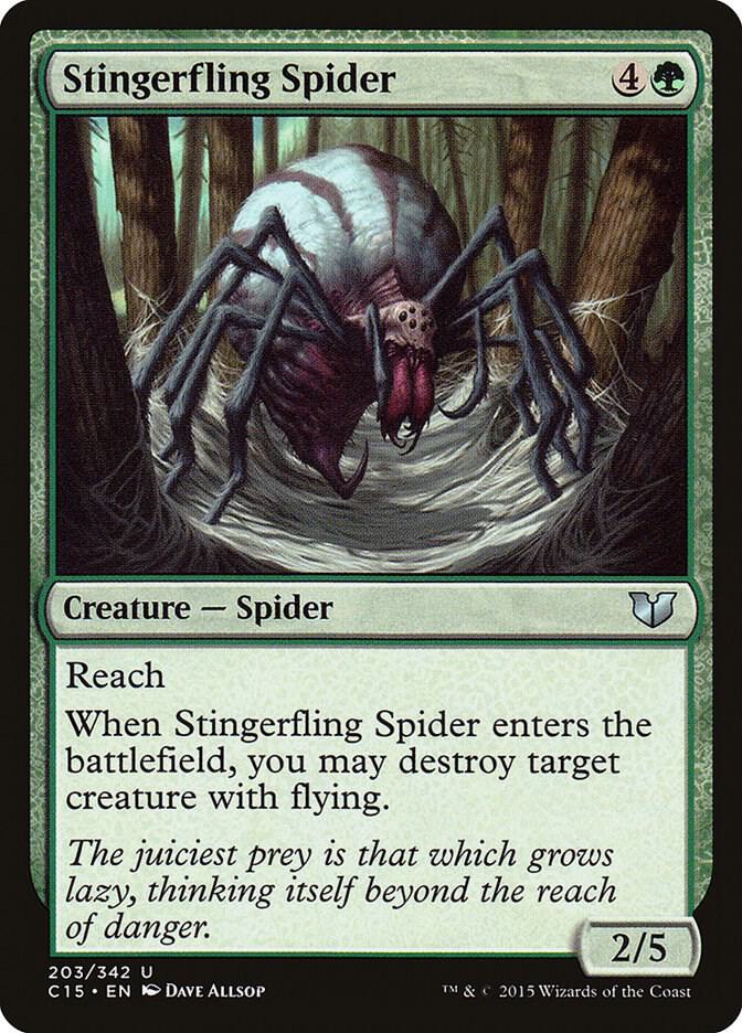 Stingerfling Spider 203 (Commander 2015)  | Good Games Adelaide SA
