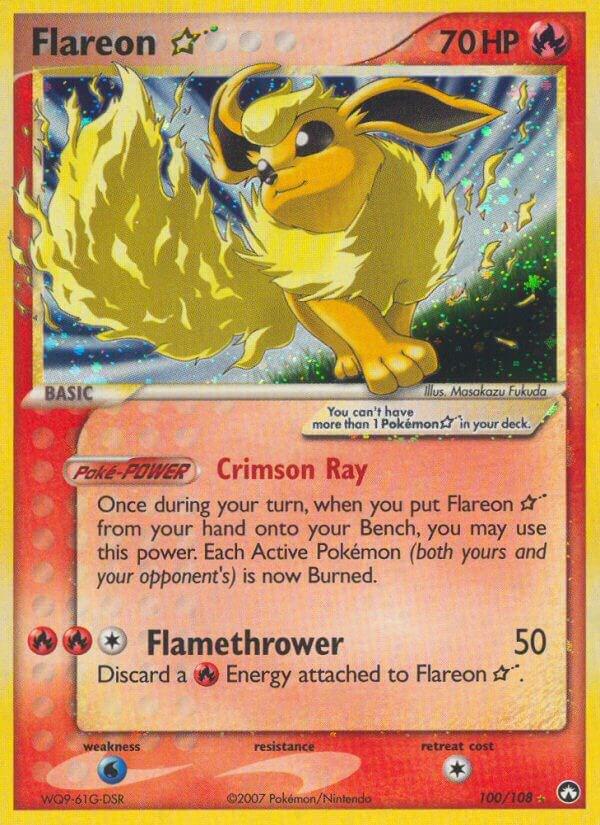 Flareon Star 100/108 (Power Keepers)  - Holofoil | Good Games Adelaide SA