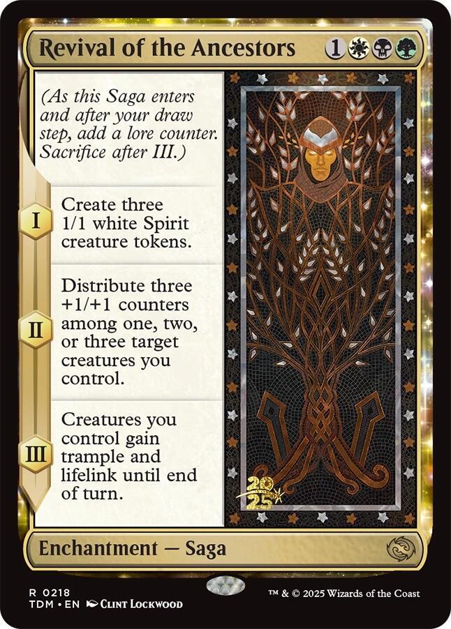 Revival of the Ancestors 218 (Prerelease Cards)  - Foil | Good Games Adelaide SA
