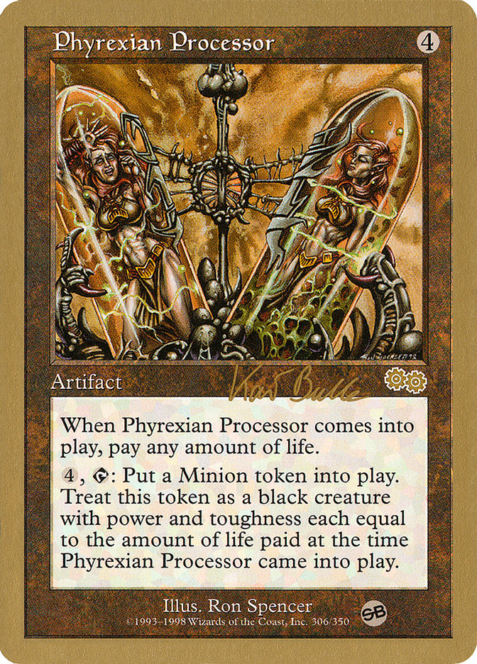 Phyrexian Processor (Kai Budde) (SB) [World Championship Decks 1999] | Good Games Adelaide SA
