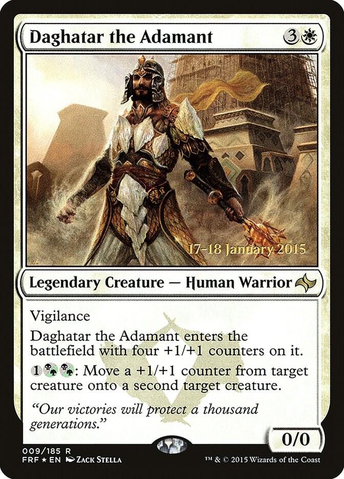 Daghatar the Adamant 9 (Prerelease Cards)  - Foil | Good Games Adelaide SA