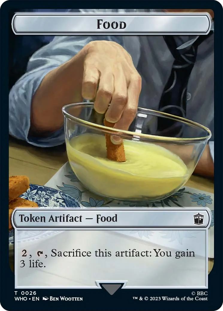 Food Token [Doctor Who Tokens] | Good Games Adelaide SA