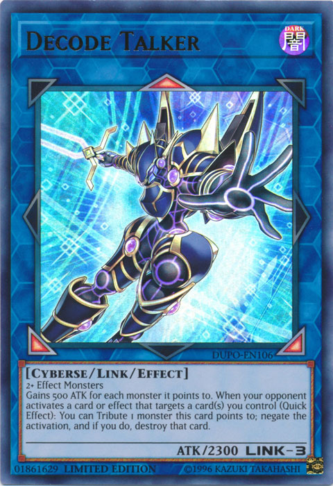 Decode Talker [DUPO-EN106] Ultra Rare | Good Games Adelaide SA