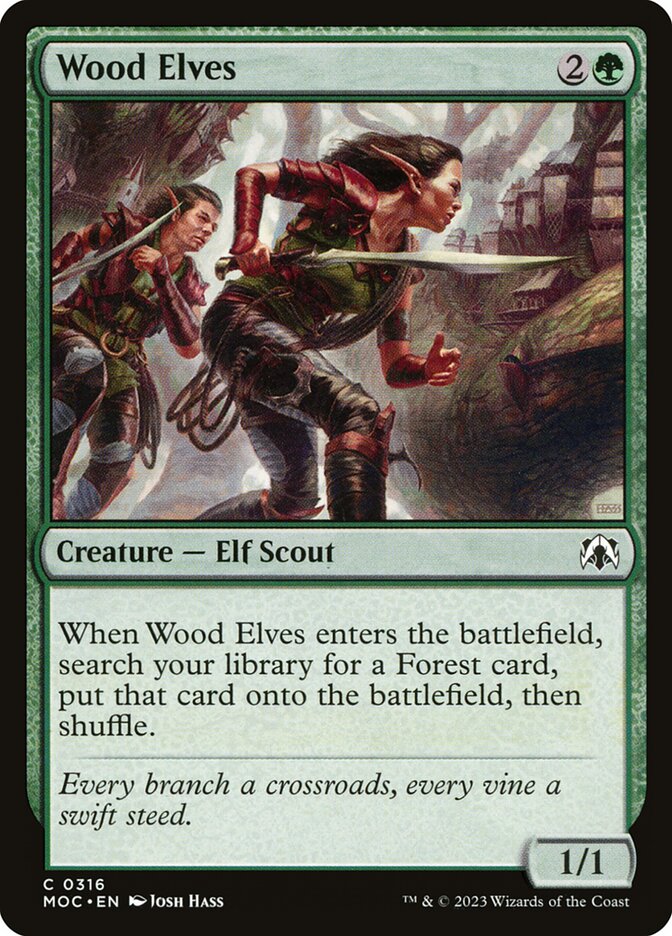 Wood Elves 316 (Commander: March of the Machine)  | Good Games Adelaide SA